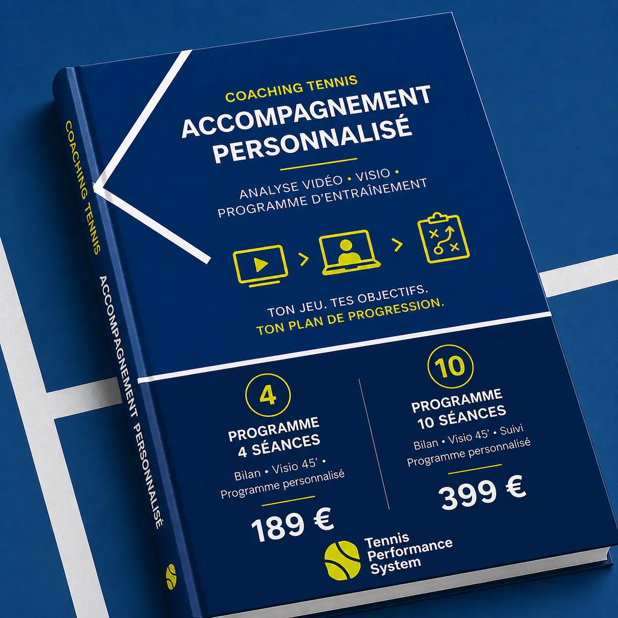 Coaching Tennis Personnalisé – Analyse vidéo + programme sur mesure