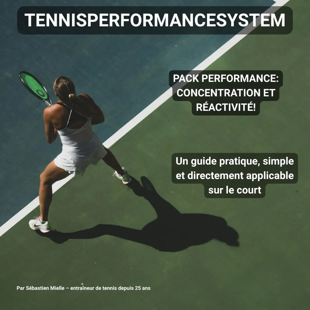 Pack performance: concentration et réactivité! TennisPerformanceSystem
