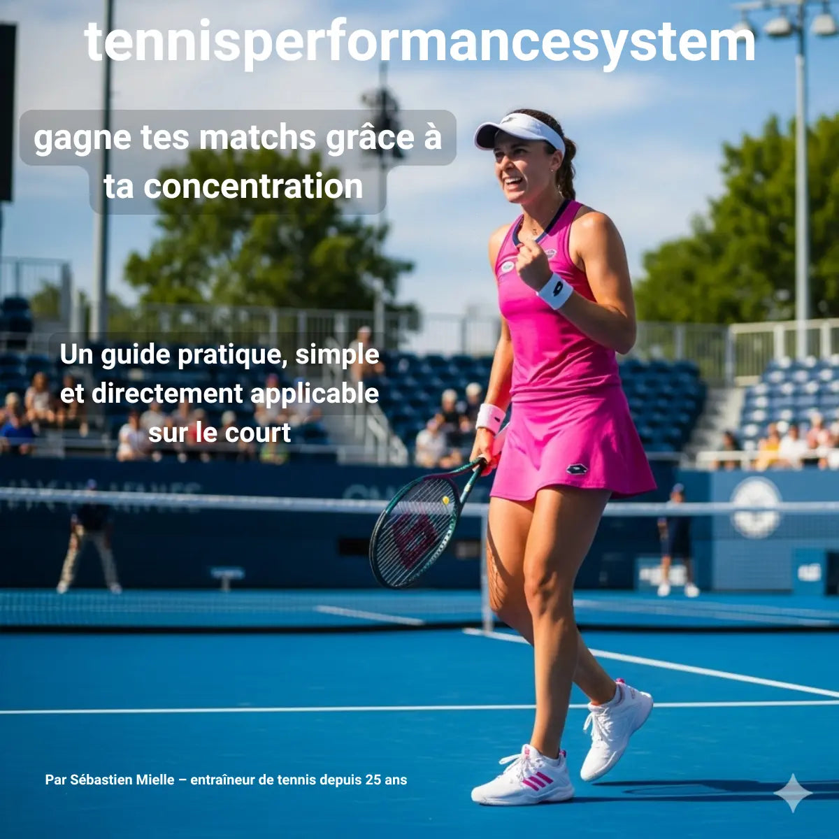 EBOOK:Concentration Gagnante au Tennis! TennisPerformanceSystem